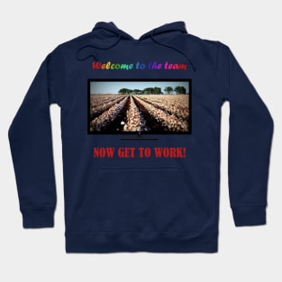 Modern Cotton Fields Life Hoodie